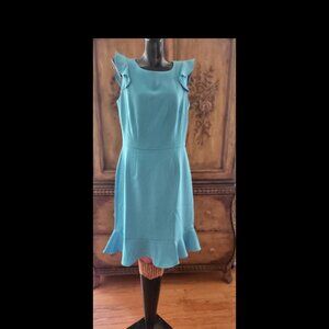 Nine West Blue Turquoise Sleeveless Dress, Size 4, NWT